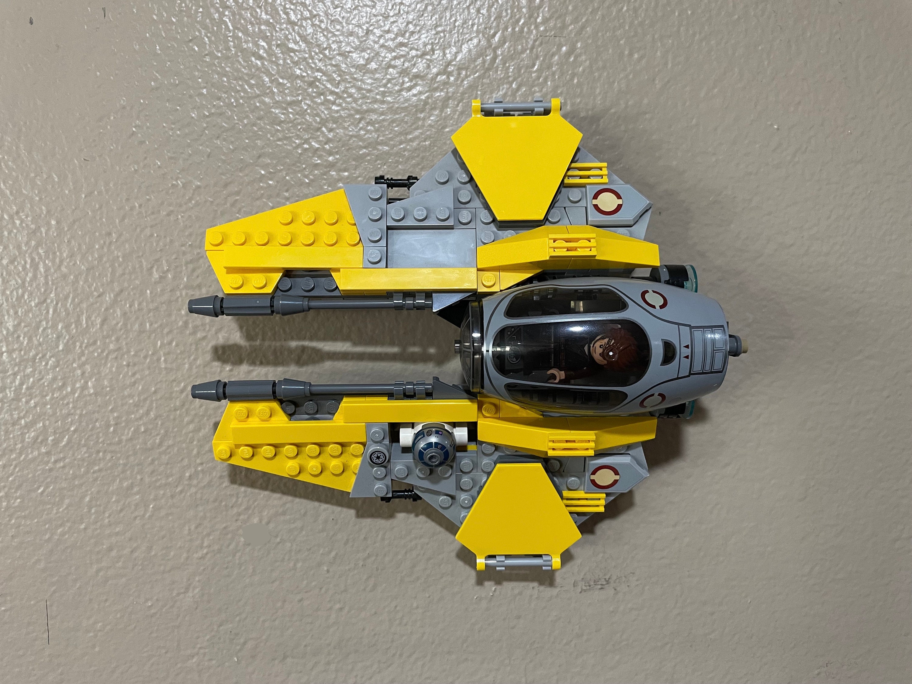 Wall Mount for LEGO Star Wars Jedi Interceptor 75281 or 75038 Etsy