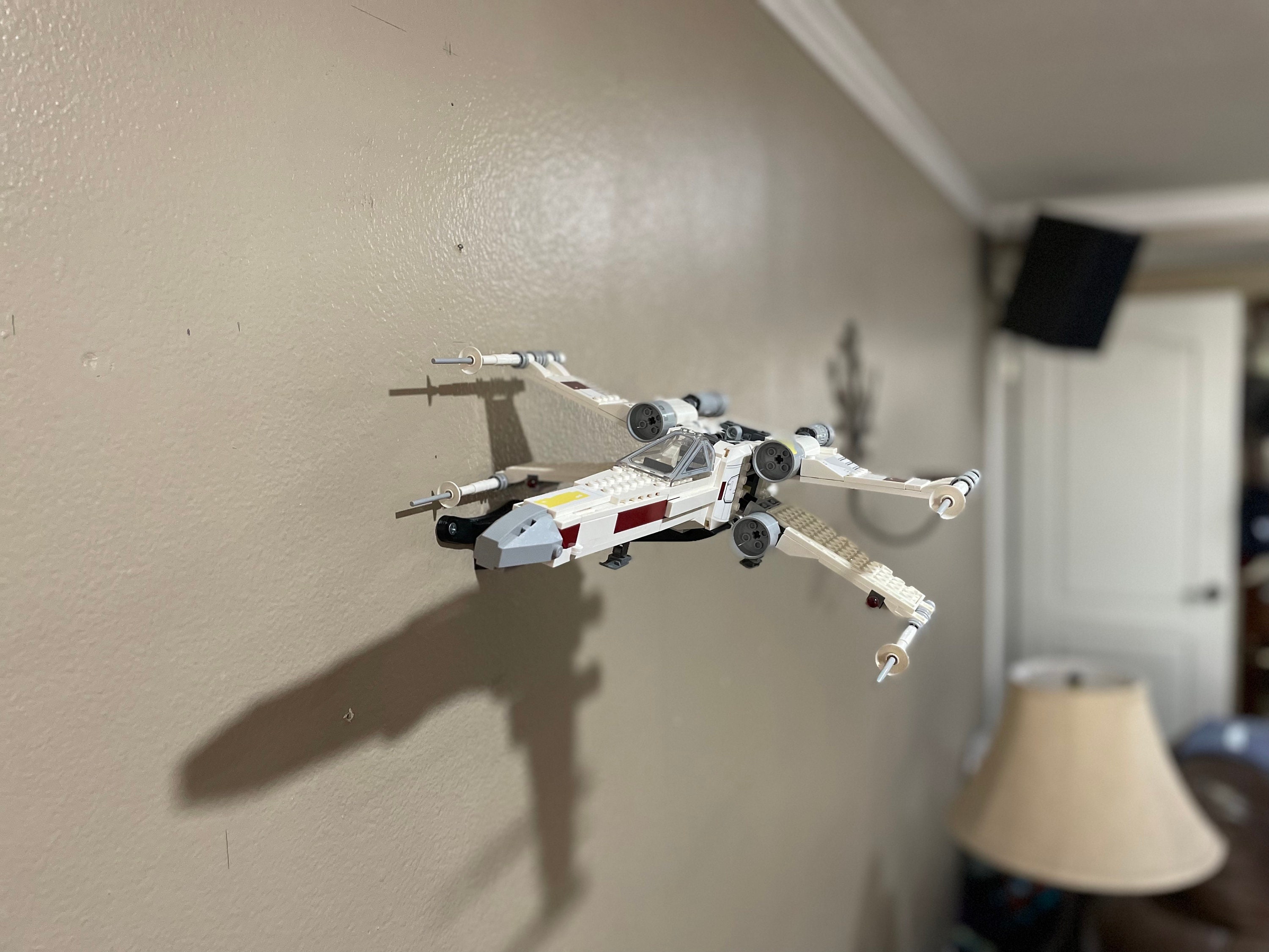 Wall Mount for LEGOÂ® Star Wars X-wing Models 75273 75149 - Etsy