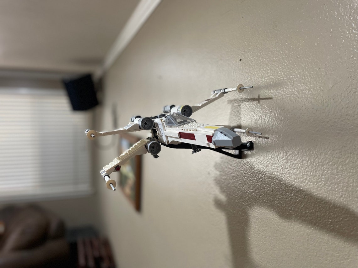 Wall Mount for LEGO® Star Wars Xwing Models 75273 75149 Etsy