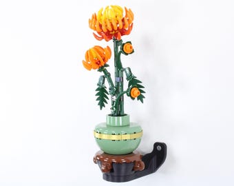 Draaibare muurbevestiging voor LEGO® Botanicals 10368 chrysant