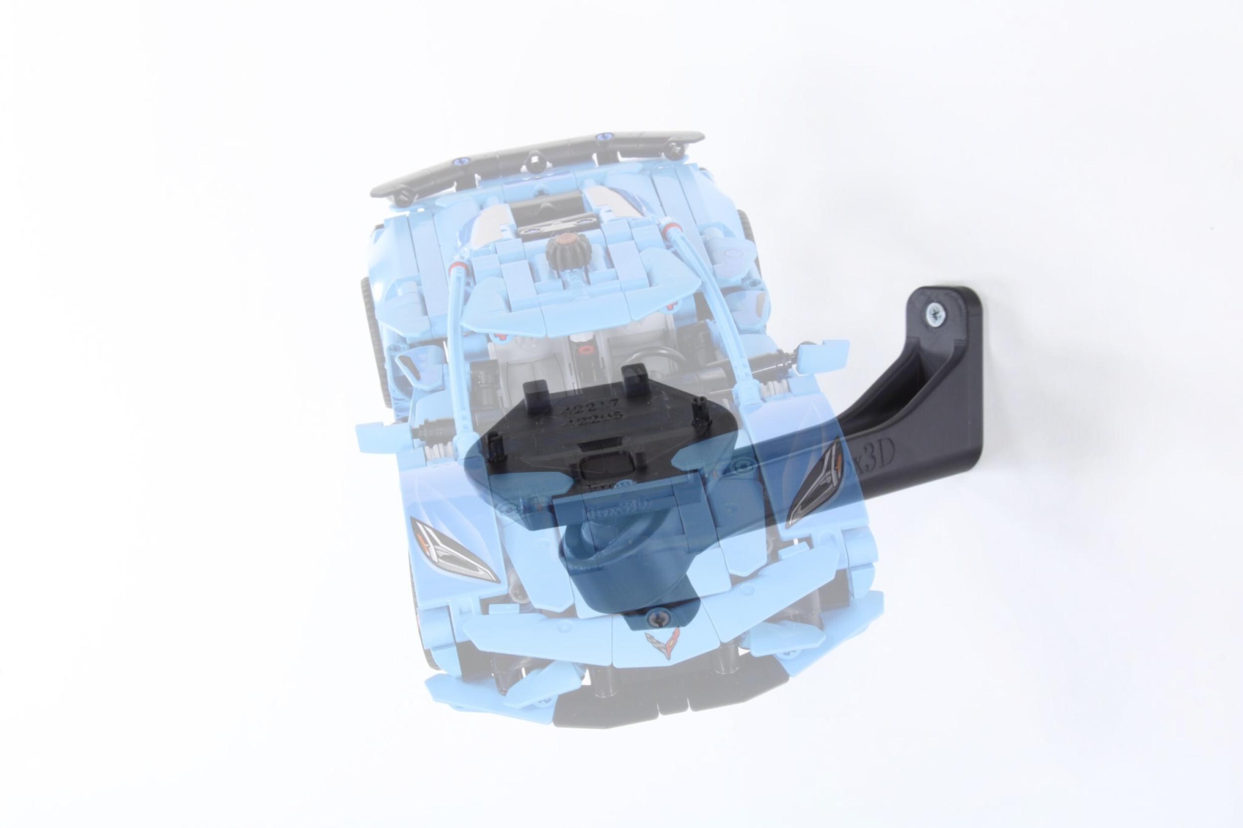Wall Mount for LEGO® Technic™ (42217 & 42205) Chevrolet Corvette