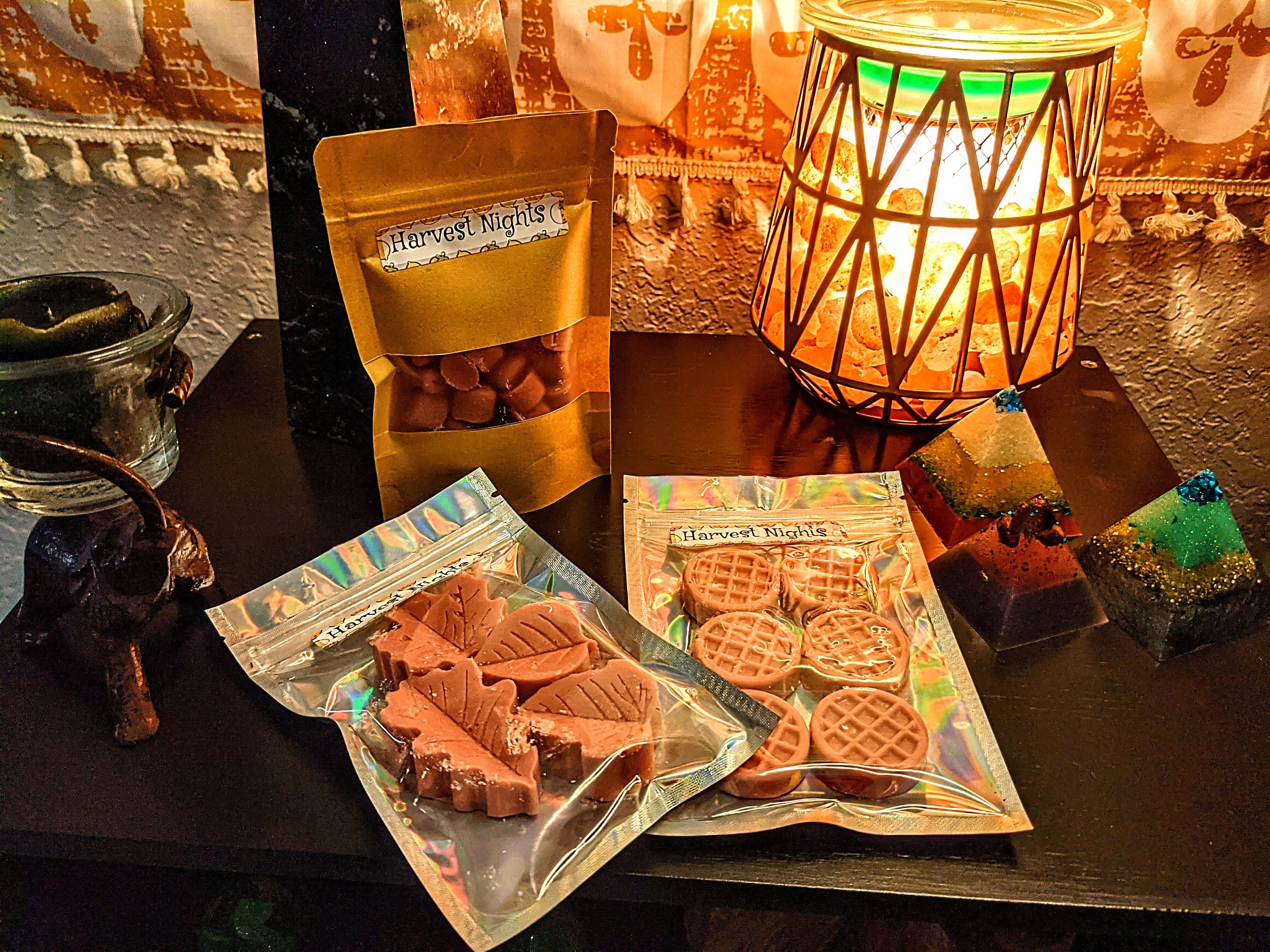 Harvest Nights Wax Melts, Fun Shaped Wax Melts, High Fragrance Wax