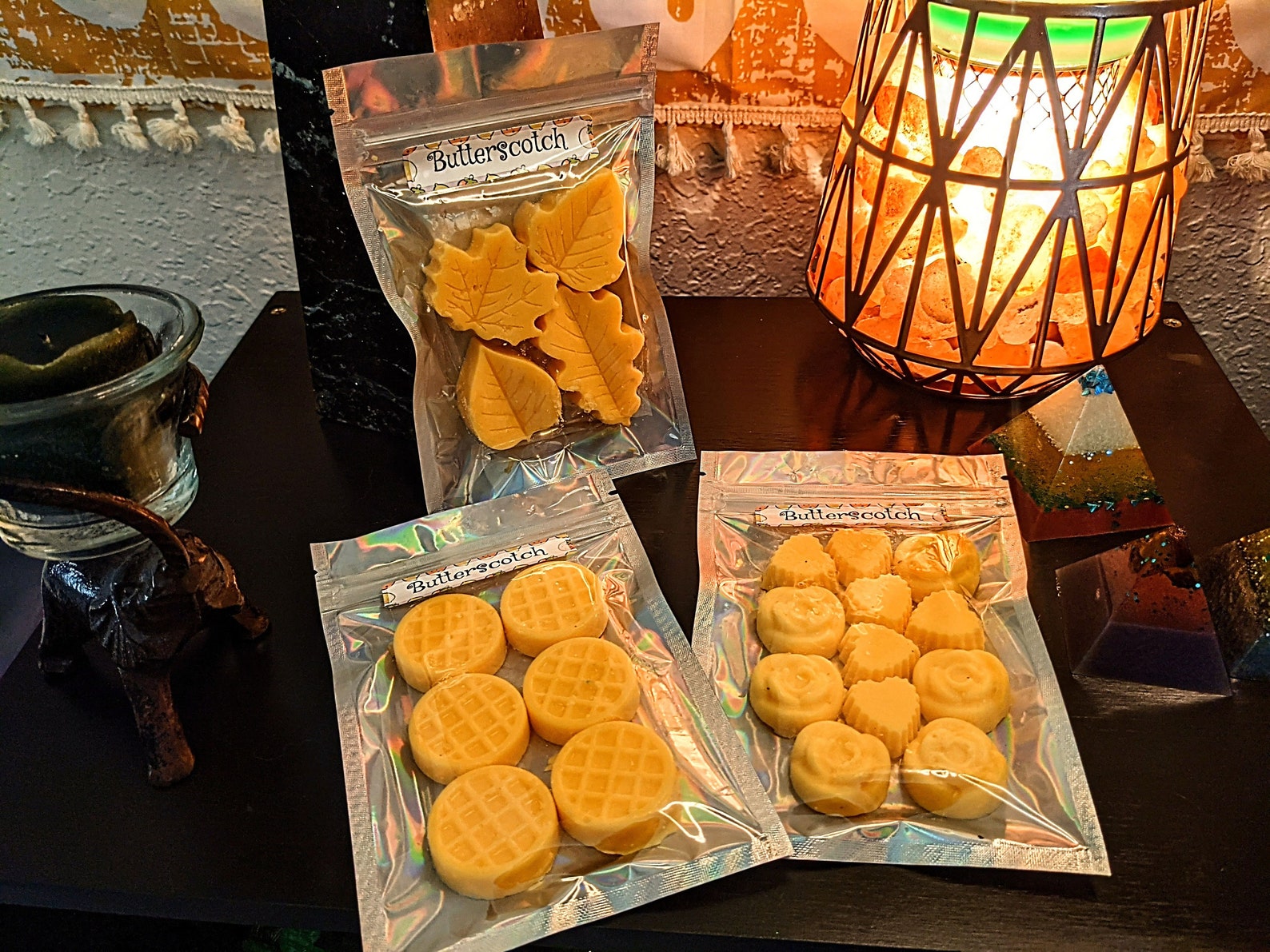Butterscotch Wax Melts, Fun Shaped Wax Melts, High Fragrance Wax Melts