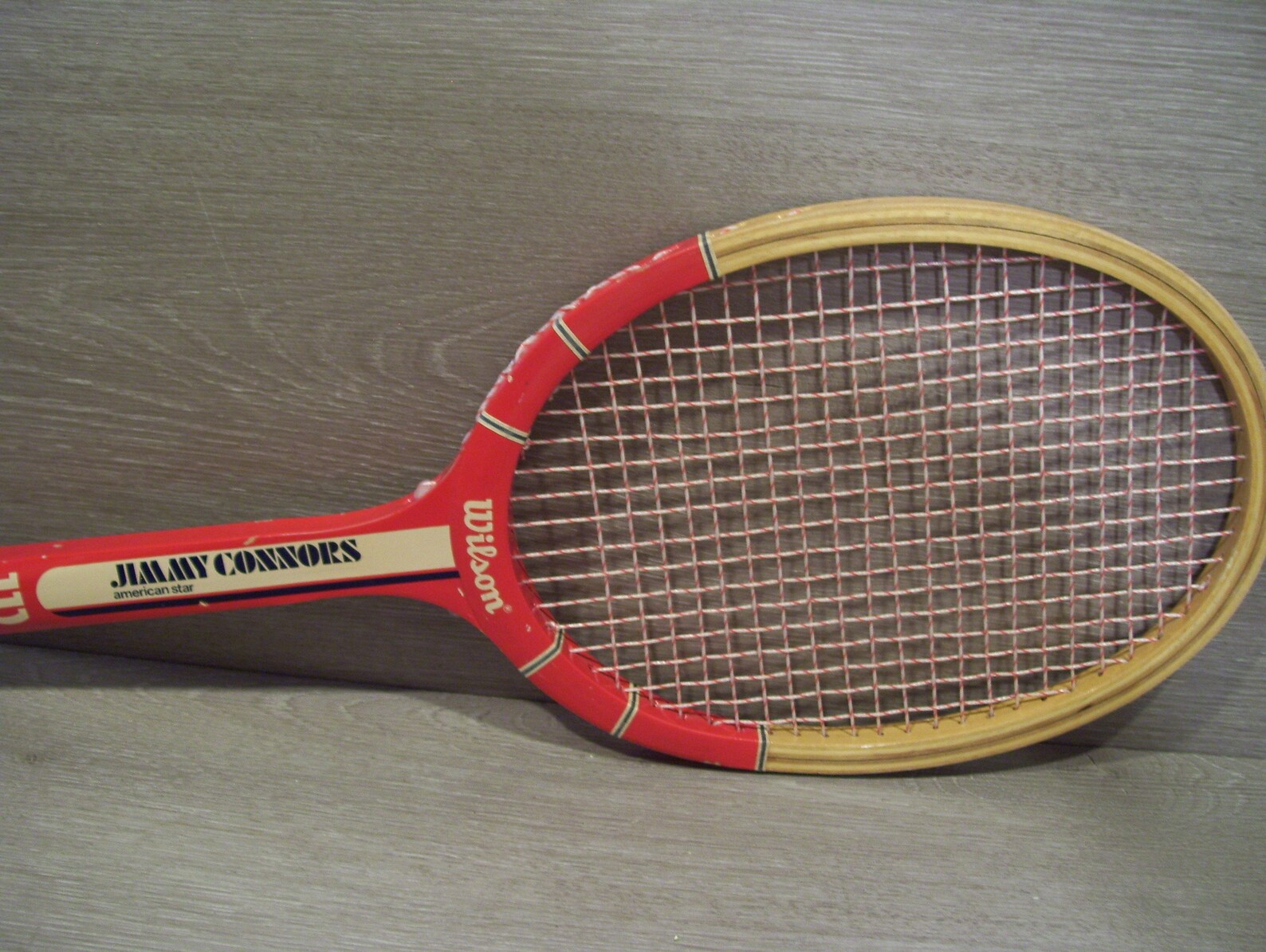 Wood Tennis Racket Chemold Rod Laver Roy Emerson Jimmy Connors Etsy