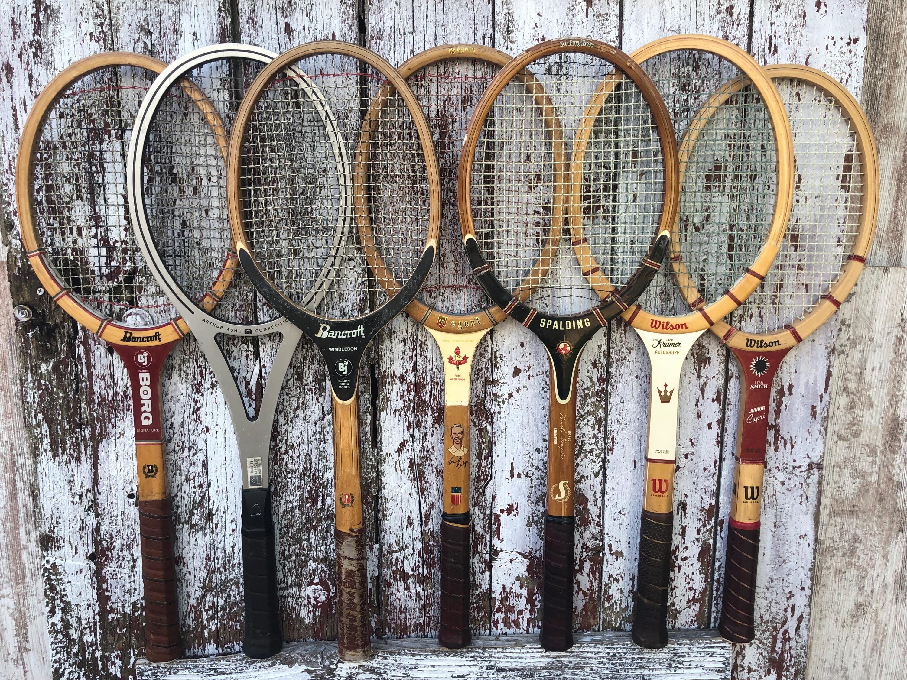Vintage Donnay Allwood Bjorn Borg Tennis Racquet w/Cover