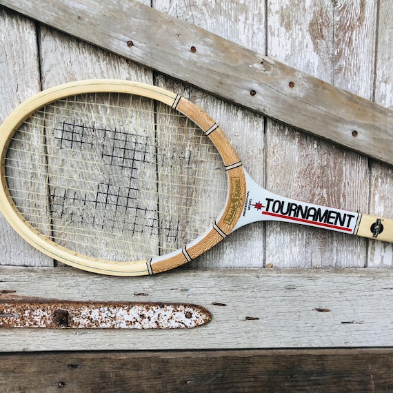 ROSSIGNOL STRATO 木製テニスラケット ラケットプレス付