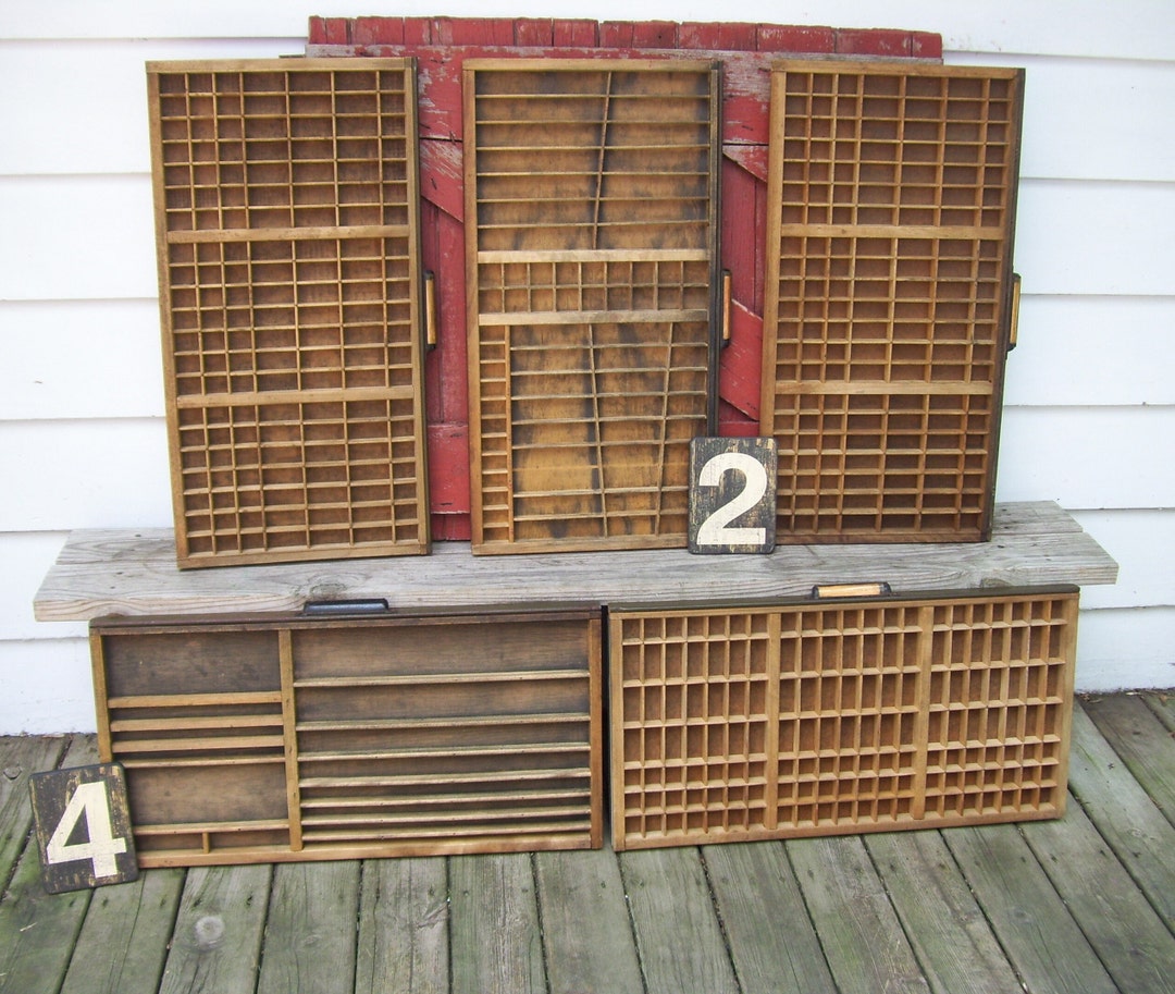 Hamilton Printers Drawer Ludlow Wooden Typeset American Type Etsy