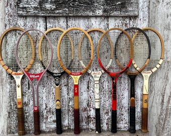 Vintage 1970-80s Prince Woodie Tennis Racket - Etsy