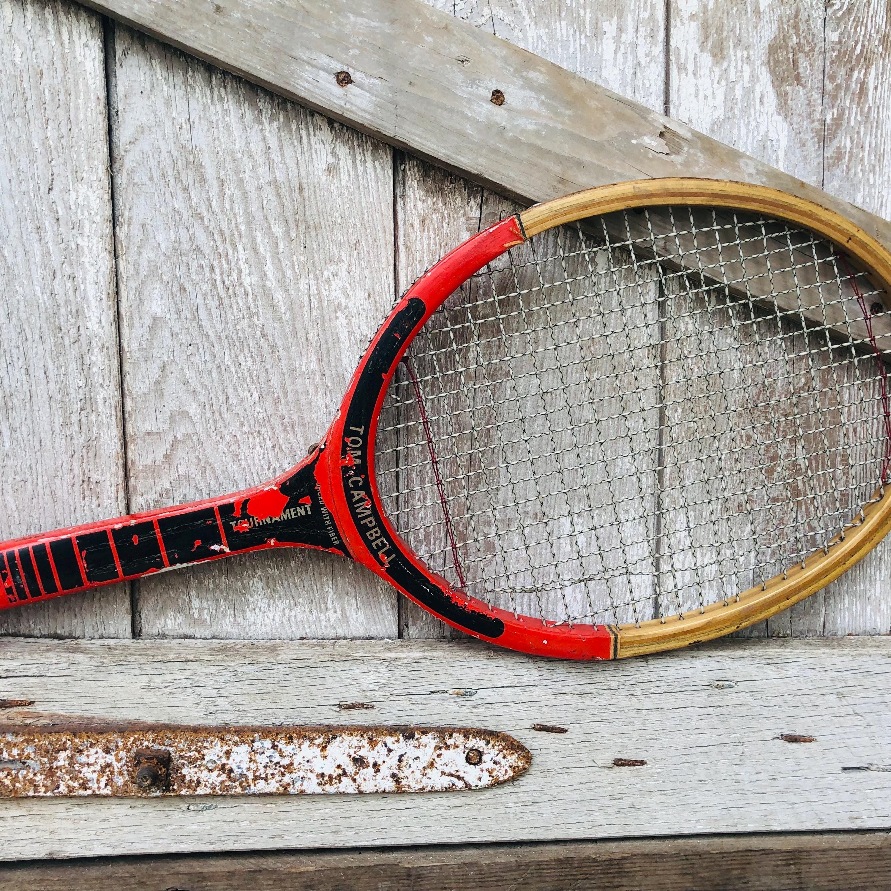 Wilson Borg Racket Wood Tennis Racket Bancroft Bjorn Borg Wilson Jack Kramer Tom Campbell ...