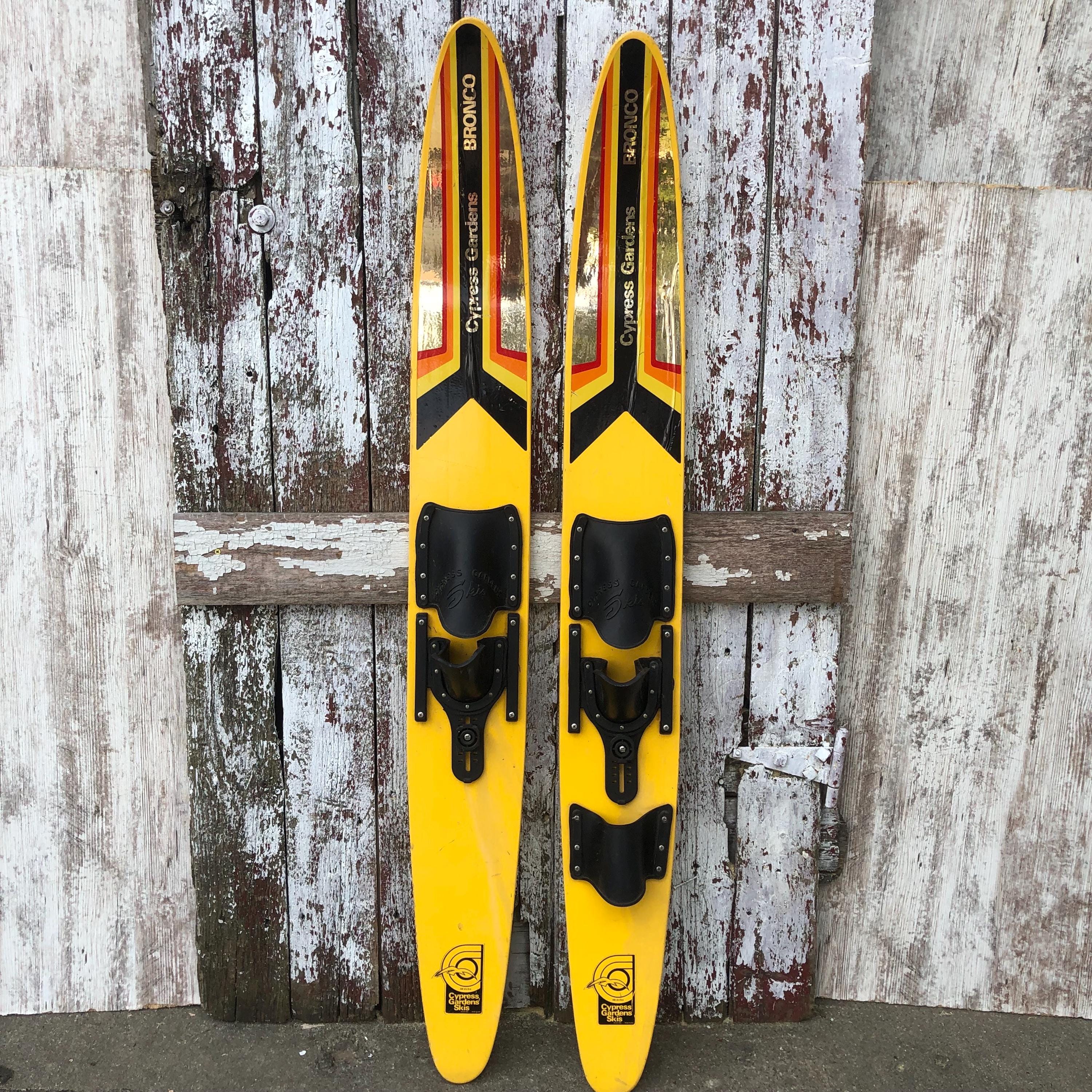 スキー natur Vintage Wood Water Skis 56