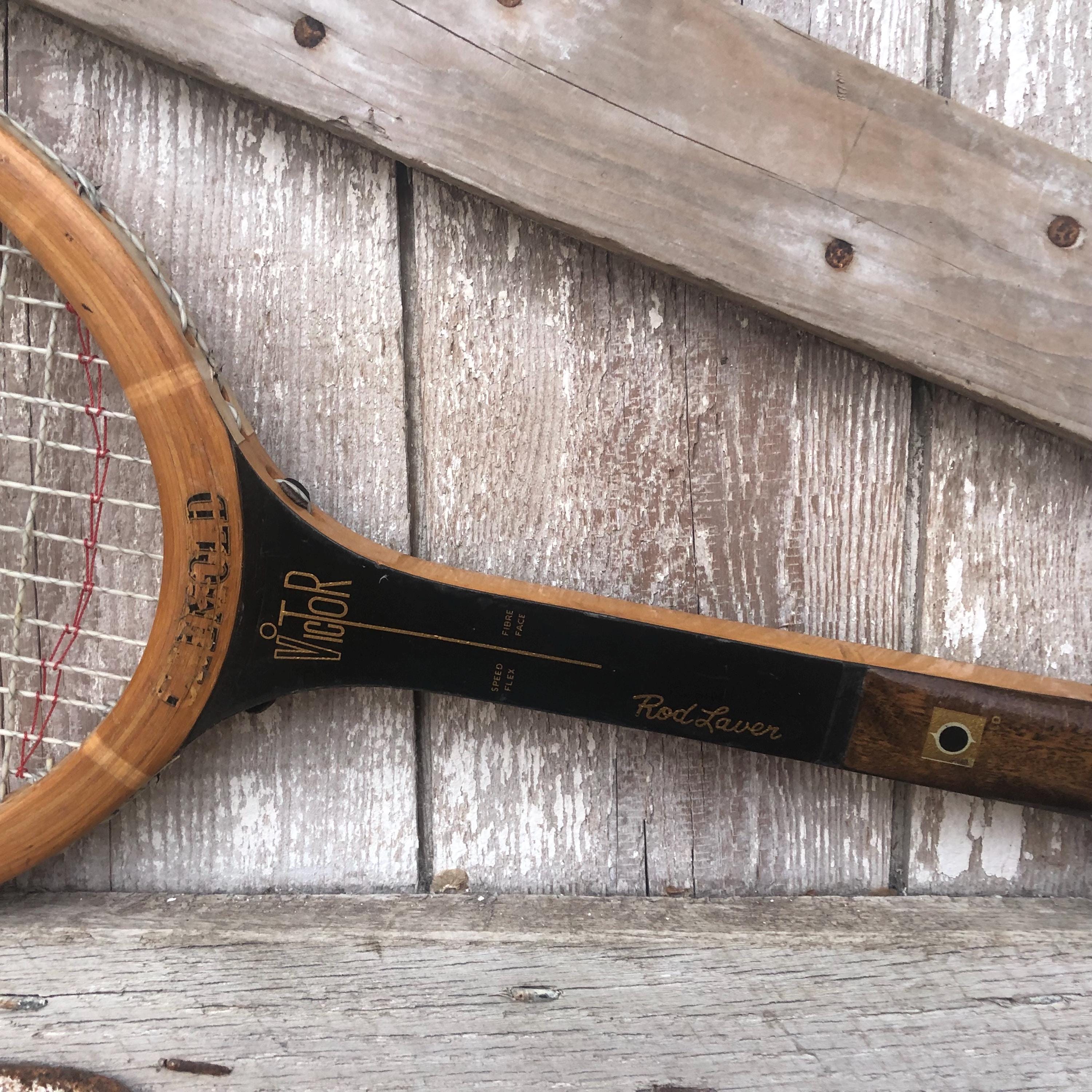Wood Tennis Racket Wilson Jack Kramer Rod Laver Chemold Rod Laver Hugh ...