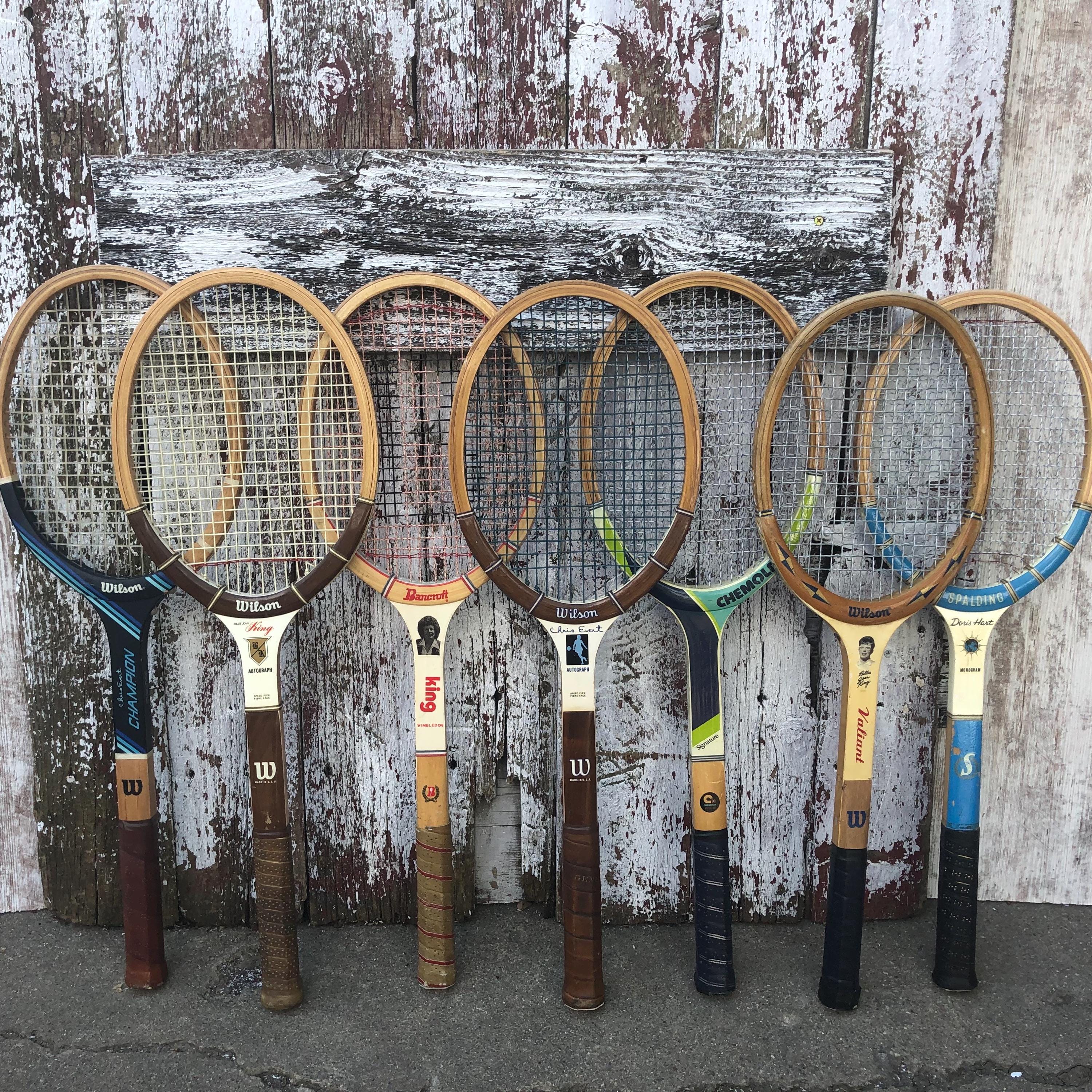 Vintage Bancroft Tennis Racket - Etsy