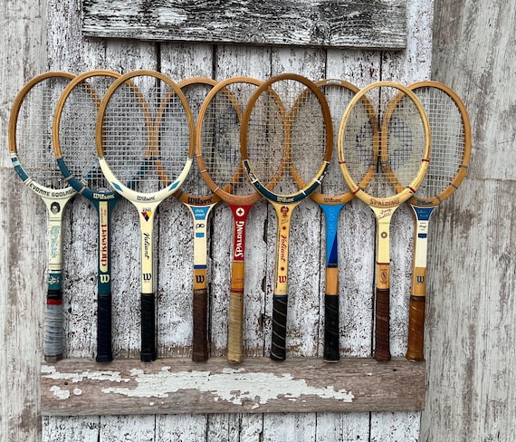 Spalding - Raquette de Tennis en Bois - Tracy Austin - VINTAGE