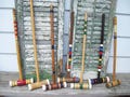 Vintage Wood Croquet Mallets Rustic Single Wooden Vintage Your Choice Veronica Heathers Wood Vintage Mallet #6