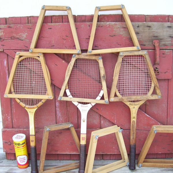 Wooden Tennis Racket - Etsy