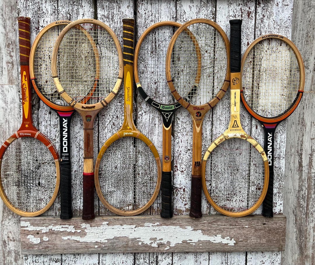 Wood Tennis Racket Bancroft Spalding Impact Donnay Bjorn Borg