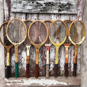 Vintage Bancroft Tennis Racket - Etsy