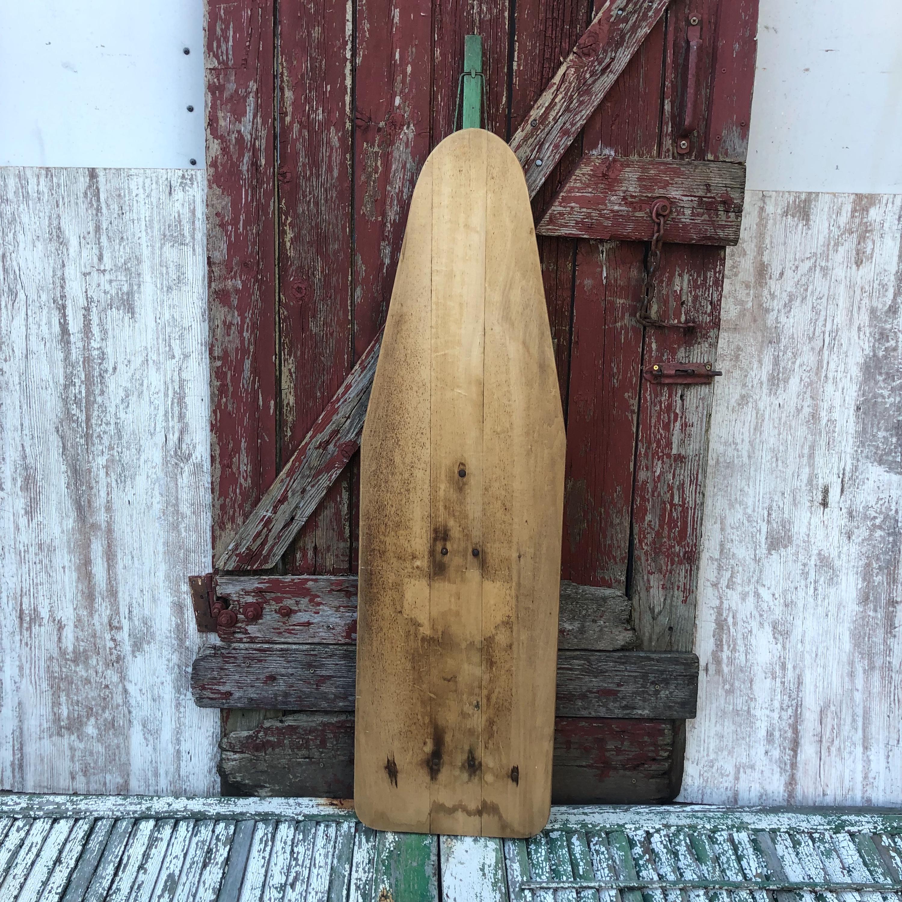 Wood Ironing Board Farmhouse Lifetime Ironing Table Maid of Honor