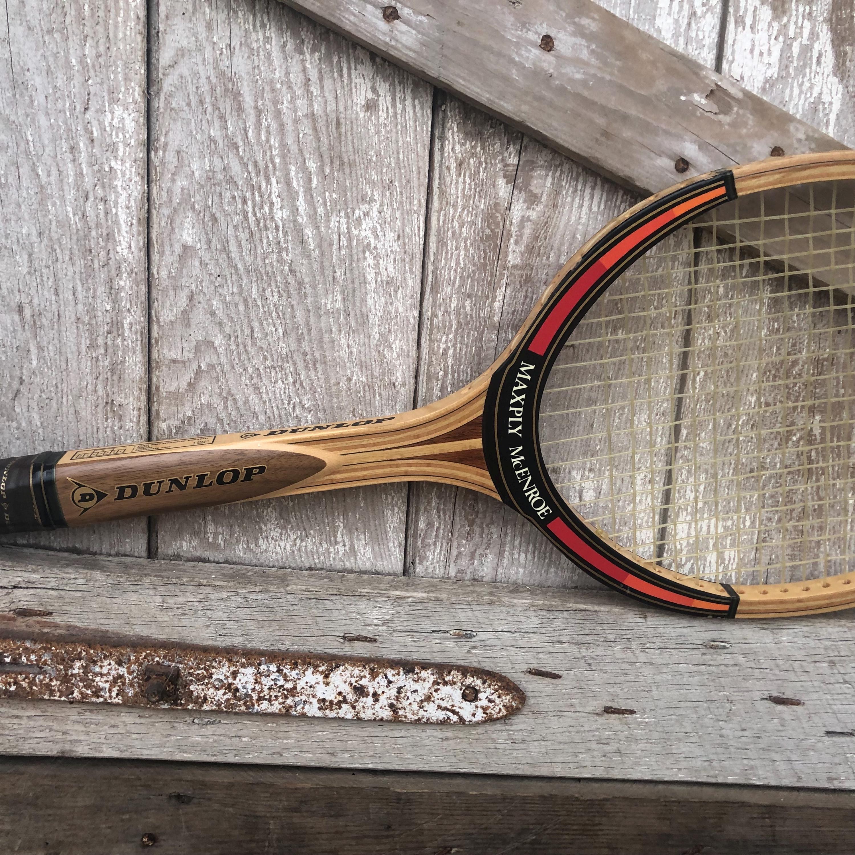 Wooden Short Racket Wood Tennis Racket Spalding Pancho Gonzales Wilson Jack Kramer John ...