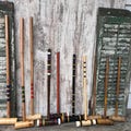 Vintage Wood Croquet Mallets Single Wooden Vintage Sportcraft Veronica Heathers Lawn Play South Bend YOUR CHOICE #4
