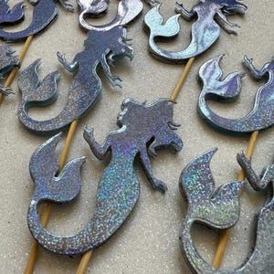 Sirene Cupcake topper party decorazioni compleanno realizzate a mano