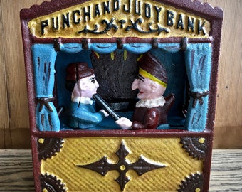 Punch and Judy money box