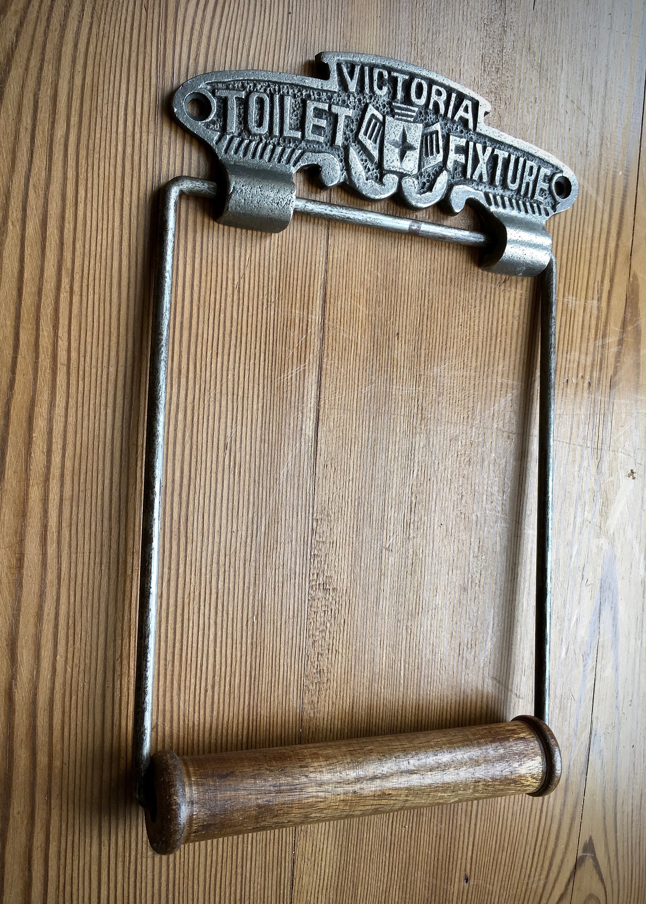 Cast Iron Toilet Roll Holder Etsy UK