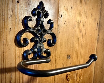 Cast Iron toilet roll holder