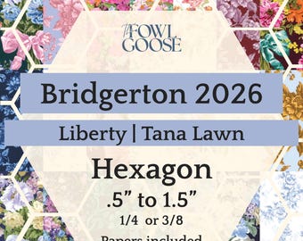 Fabric | Lawn Hexagons