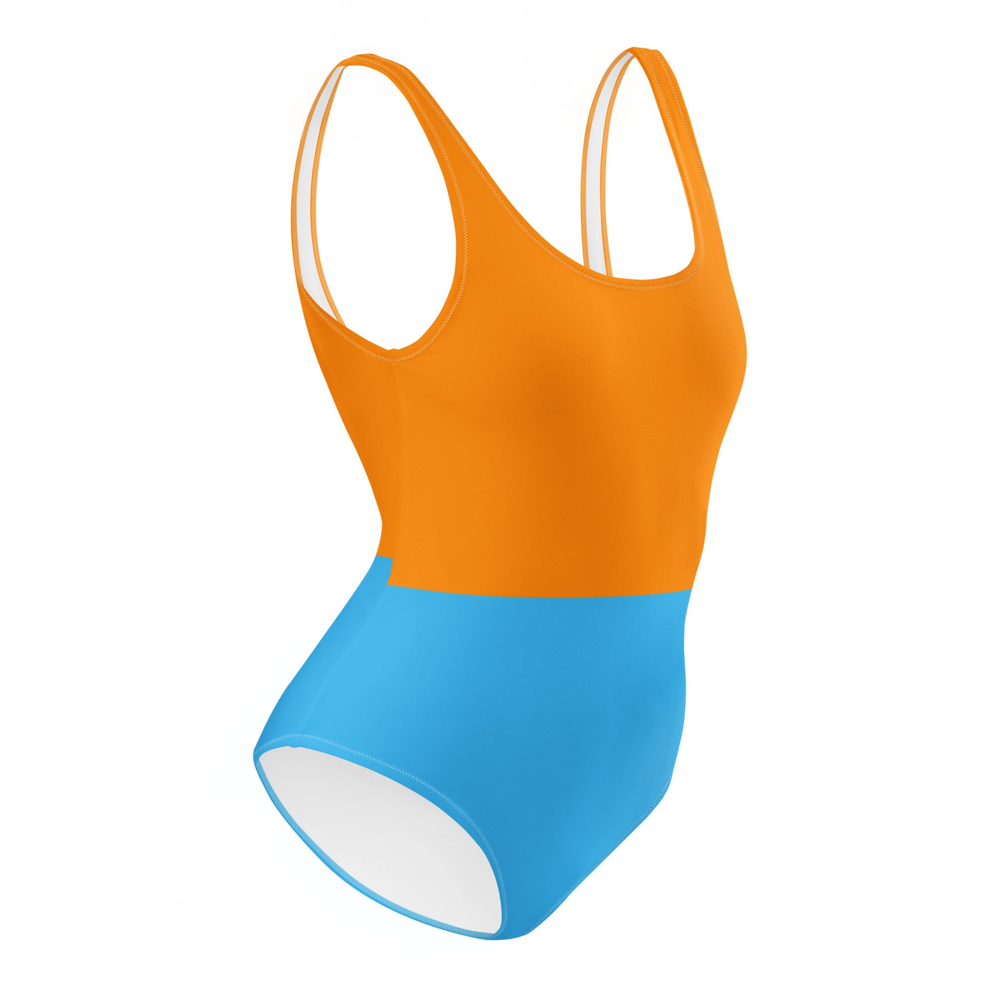 One piece swimsuit / bodysuit pink Teal L