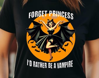 Retro Halloween Shirt, Vintage Halloween Shirt, Retro Vampire Shirt, Spooky Season Shirt, Funny Halloween Shirt, Halloween Gift for Her