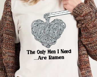 Ramen Noodle Heart T-Shirt, Ramen Shirt, Noodle Shirt, Japan Anime Shirt,  Ramen Lover Gift, Noodles Shirt, Noodle Lover Gift,