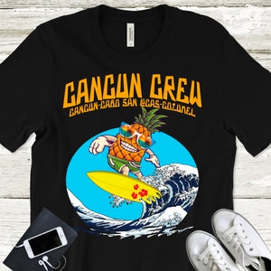 Cancun Family Vacation T-shirt, Vaca Mode Cozumel Cabo San Lucas Summer Beach Shirt, Family Squad Crew Vacation Shirt,
