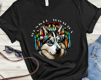 Huskie Momma / Husky Mom / Siberian Huskie Gifts / Regalo para Husky Lover / Siberian Husky Shirt / Dog Lover Shirt