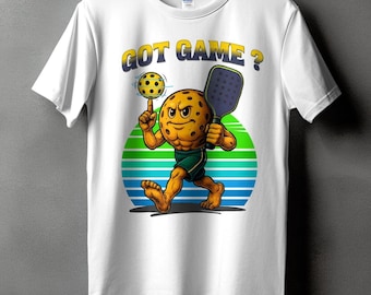 Funny Pickle Ball T-Shirt, Got Game Pickle Ball Shirt,Funny Pickle Ball Shirt, Unique Pickleball T-Shirt, Cute Gift for Pickleball Players