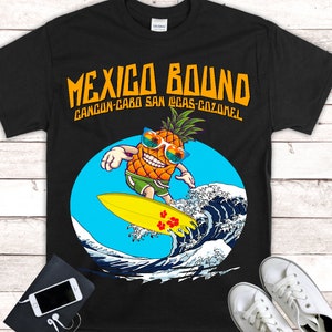 Mexico Family Vacation T-shirt, Vaca Mode Cancun Cozumel Cabo San Lucas Summer Beach Shirt, Family Squad Crew Vacation Shirt.....