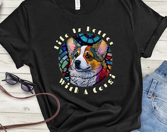 Corgi Momma | Corgi Mom | Funny Corgi Gifts | Gift For Dog Mom | Dog Owner Women Shirt | Corgi Shirt | Corgi Lover | Dog Lover
