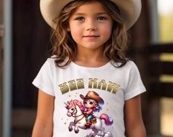 Girls Country Western Shirt, Kids Western Shirt, Country Girl Shirt, Kids Country Western Shirt, Girls Rodeo Shirt, Kids Cowboy Shirt
