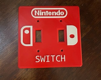 Nintendo Switch Light Switch Plate (dual Switch) - Etsy