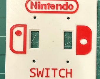 Nintendo Switch Light Switch Plate (dual Switch) - Etsy