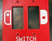 Nintendo Switch Light Switch Plate (rocker Switch) - Etsy