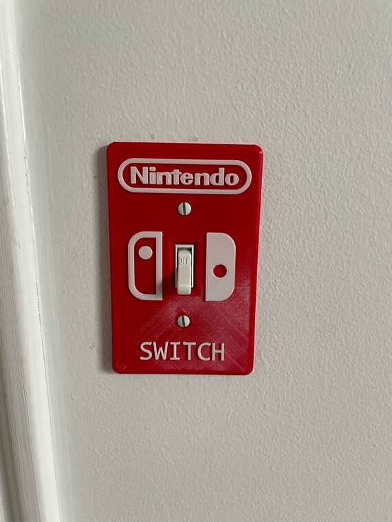 Nintendo Switch Switch light Nintendo Switch Light Switch Plate - Etsy