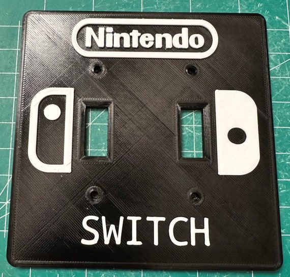 Nintendo Switch switch light Nintendo Switch Light Switch Plate (rocker Switch) - Etsy