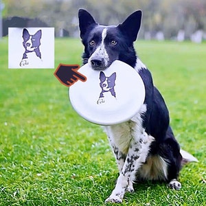 Aangepaste Pet Disc Golf- Pet Toy, Dog Training Flying Disc, Racing Disc Golf, Pet Supplies, Gepersonaliseerde Pet Outdoor Training