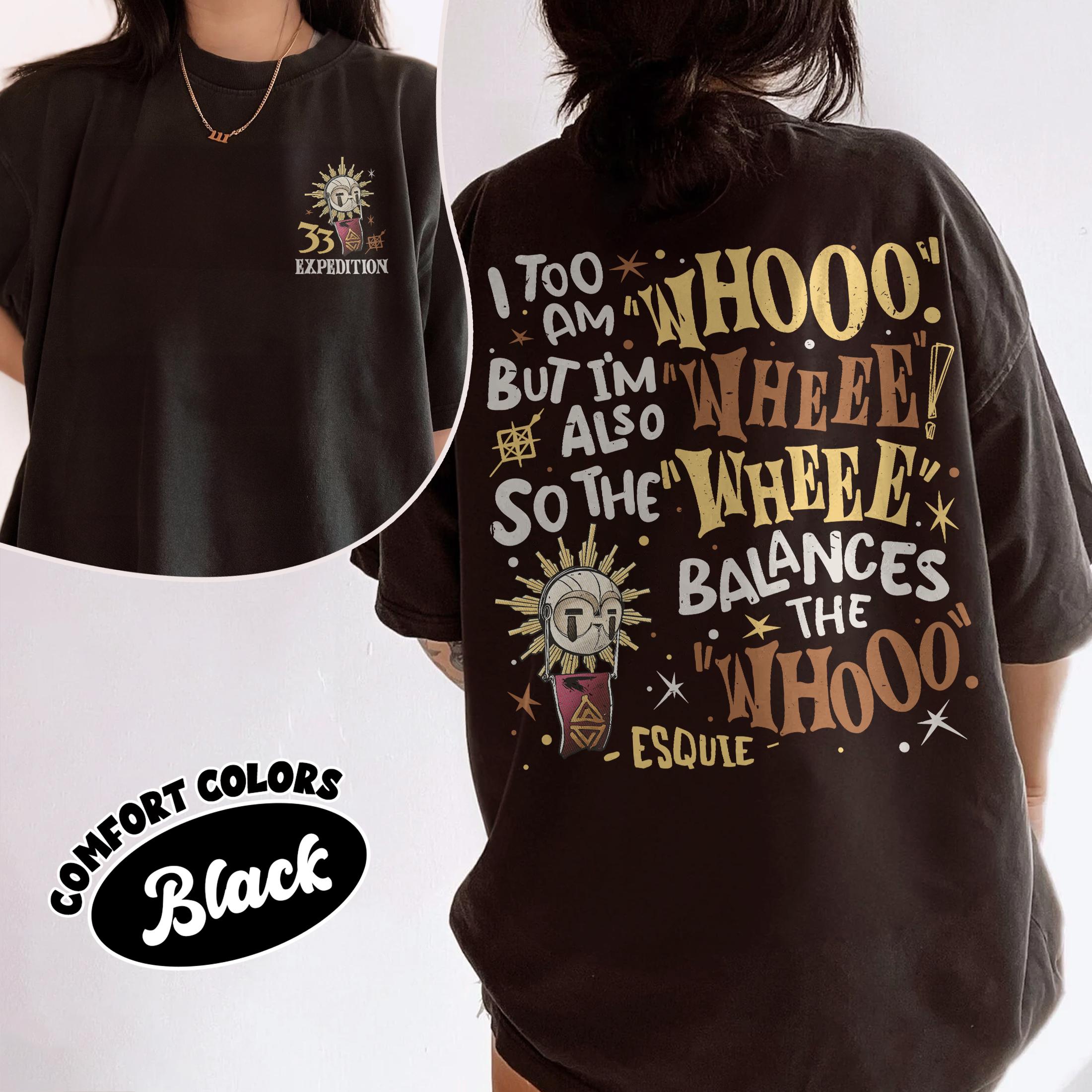 Esquie Clair Obscur Expedition 33 Shirt Comfort Color, Funny