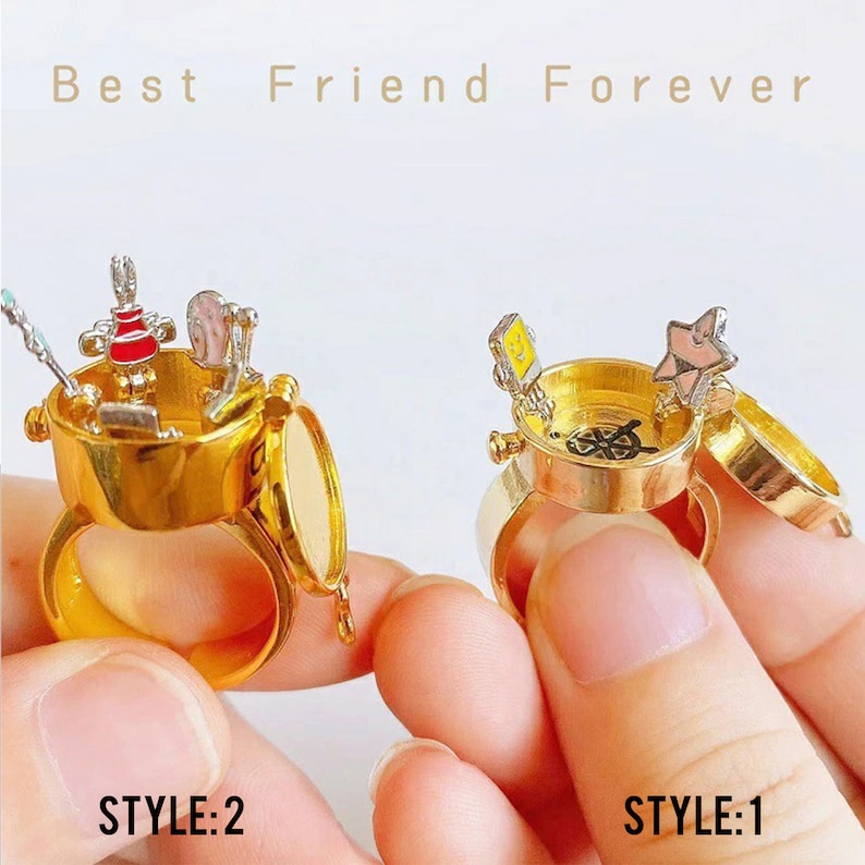 etsy spongebob bff ring