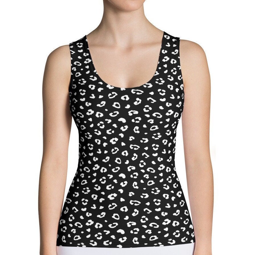 Leopard Tank Top Cheetah | Etsy 