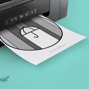 Umbrella - Printable Punch Needle/Embroidery Templates