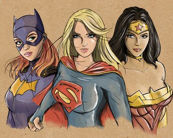 Batgirl Room Decor Etsy