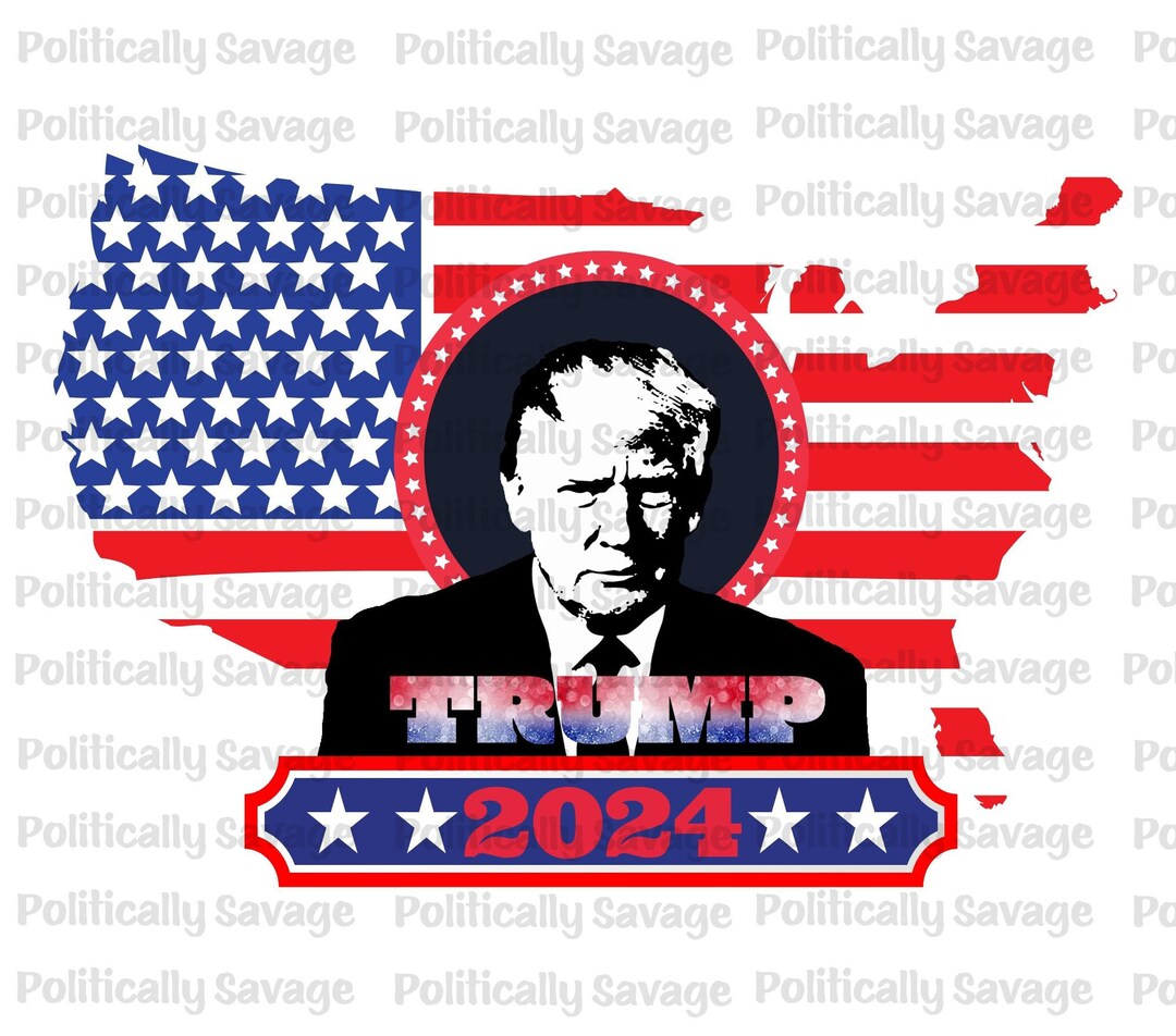 Trump 2024 Sublimation Digital SVG File Etsy